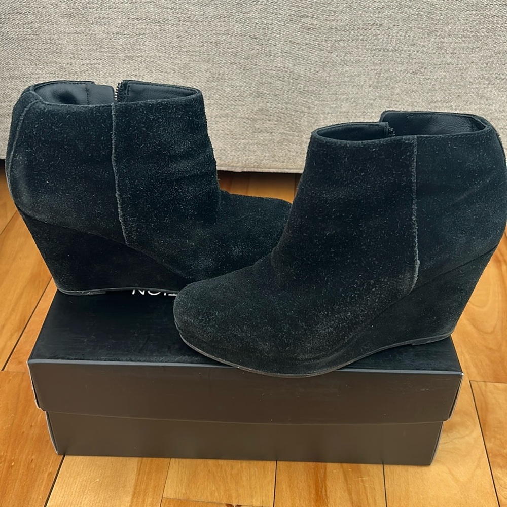 Via Spiga wedge boots